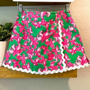 Lilly Pulitzer Ric Rac Skort. Size 0